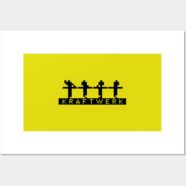 Kraftwerk Band Wall Art by depram